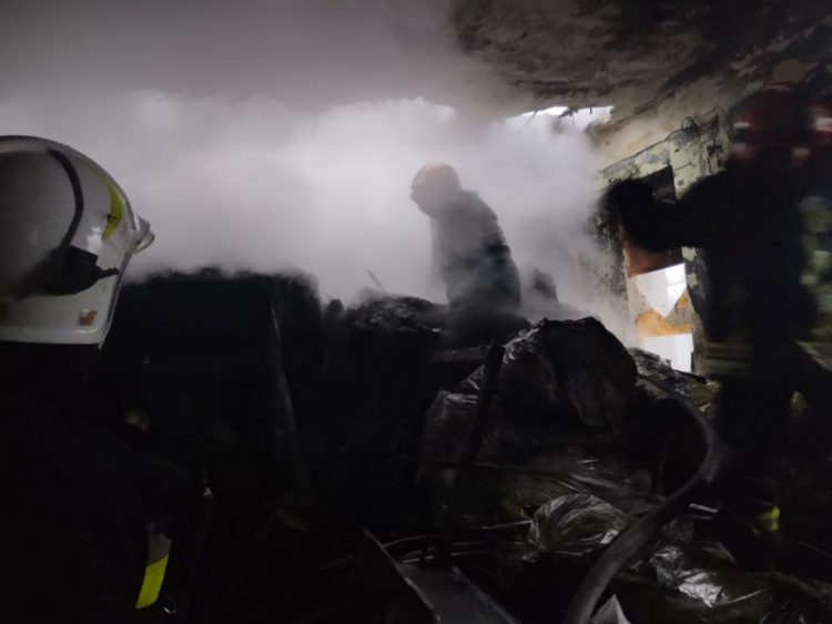 Рятувальники – про ранкову пожежу в Мирнограді