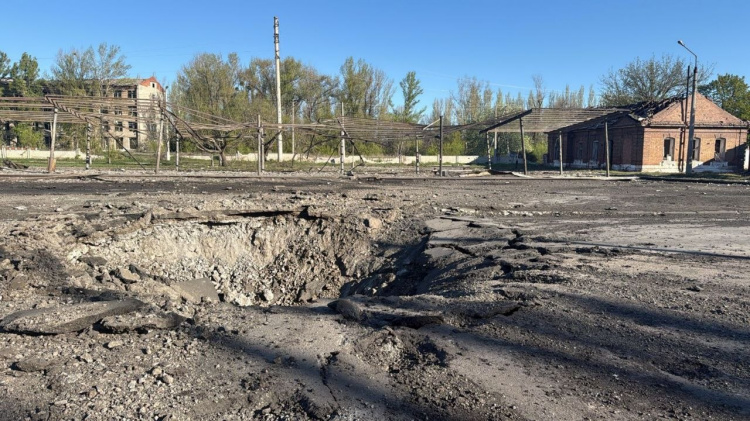 Через російські обстріли Донеччини 24 квітня поранено людину