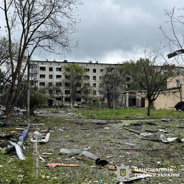 У Мирнограді вчора поранено людину та пошкоджено будівлі