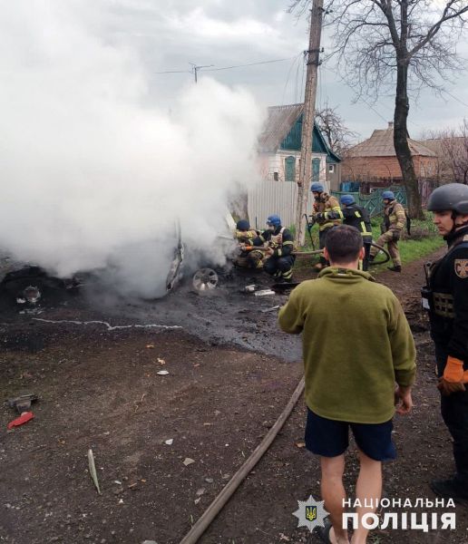 Армія росії вбила й поранила цивільних мешканців. Поліцейські задокументували 31 удар по Донеччині