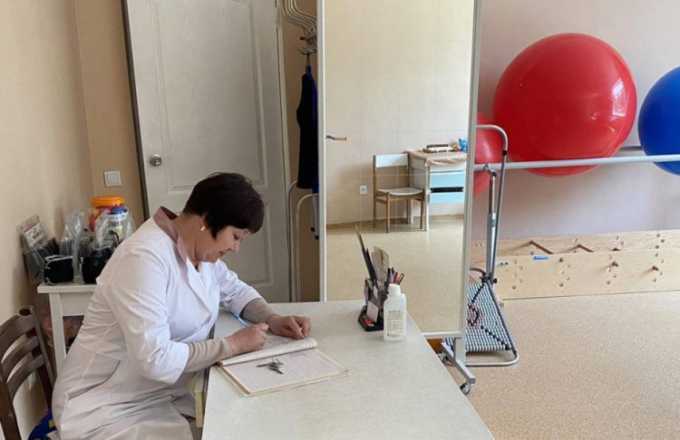 У Мирноградській лікарні відновив роботу кабінет реабілітації