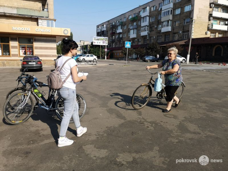 В Покровске прошла акция «Велосипедом на работу»