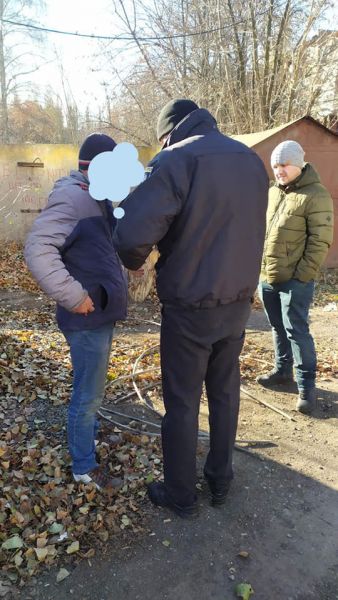 Инспекторы Муниципальной службы правопорядка Покровска выявили вора
