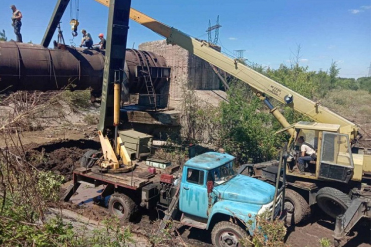Восстановлены два магистральных водовода канала Северский Донец – Донбасс