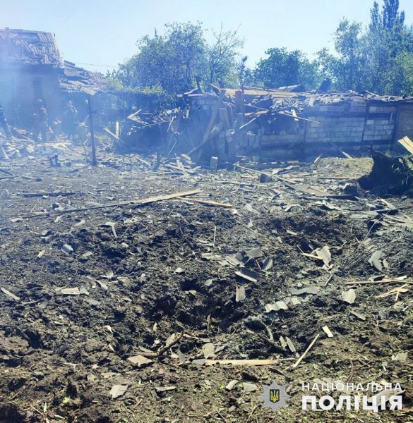 Поліція Донеччини показала наслідки обстрілів минулої доби