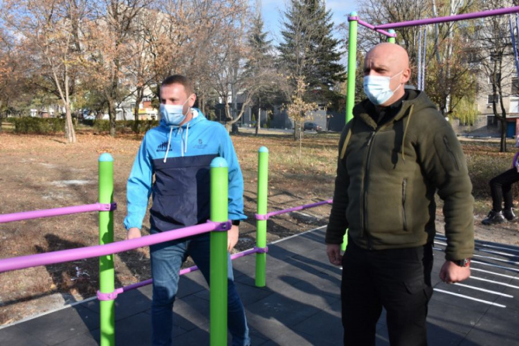 У Покровському районі відкрили спортмайданчики за програмою «Здорова Україна»