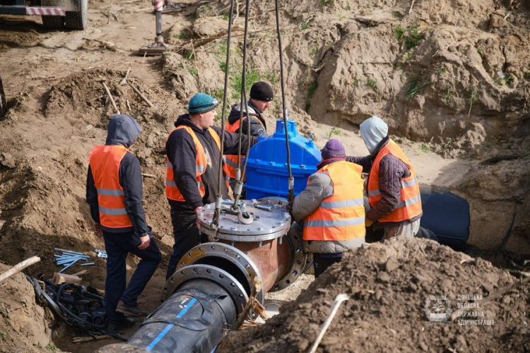 Павло Кириленко відвідав об’єкти «Води Донбасу», на яких проводяться ремонтні роботи