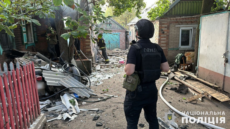 На Покровськ ворог скинув авіабомбу