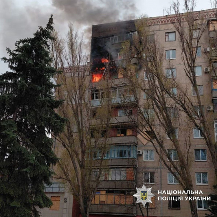 Сім поранених за добу: поліція Донеччини документує наслідки ворожих атак 9 квітня