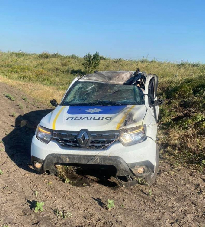 У Покровському районі ворожий дрон атакував службовий автомобіль - загинув поліцейський