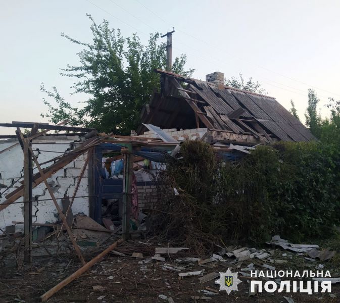 Поліція Донеччини показала наслідки обстрілів минулої доби