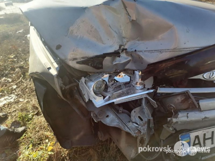 На аварийно опасном перекрестке Покровска произошло ДТП