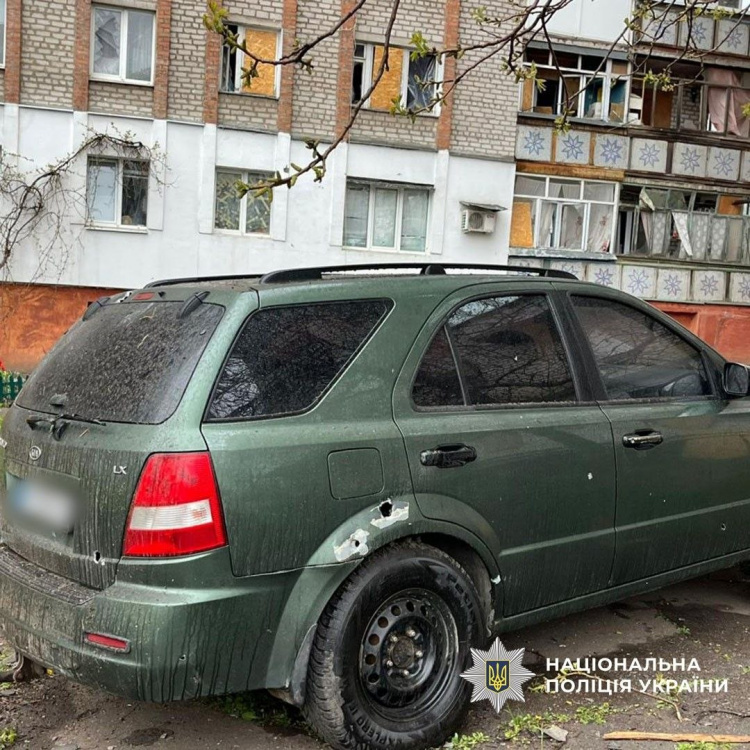 Через російські обстріли Донеччини 24 квітня поранено людину