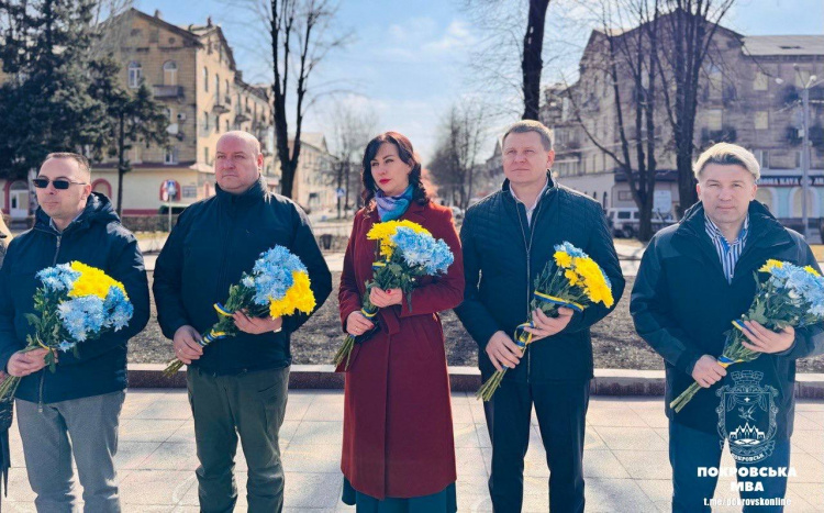 У Покровську відзначили 210 річницю з дня народження Тараса Шевченка