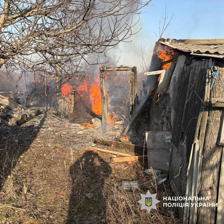 Двоє загиблих та шестеро поранених: поліція Донеччини інформує про наслідки російських обстрілів 12 березня