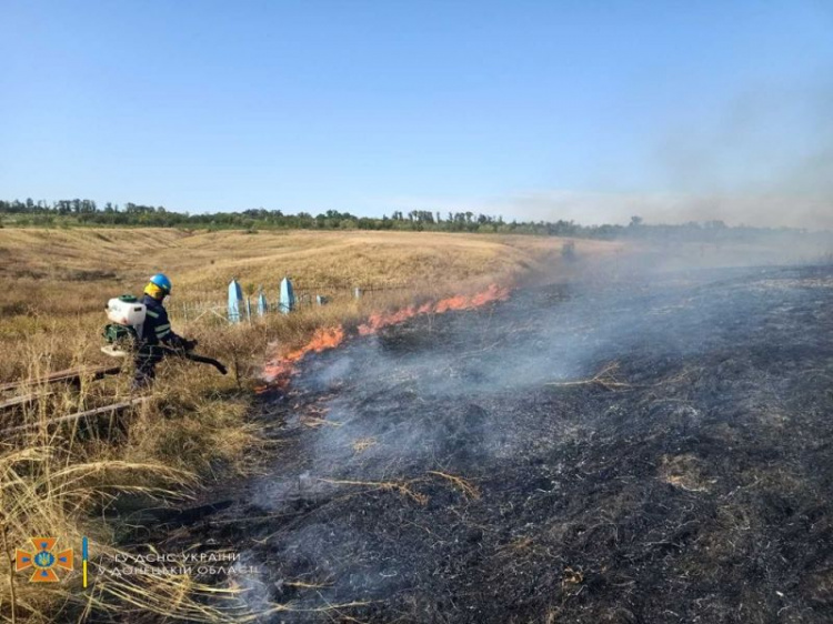 Протягом минулої доби на Донеччині сталося 29 пожеж