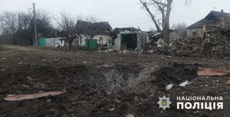 У поліції Донеччини показали наслідки ворожих обстрілів 30 січня