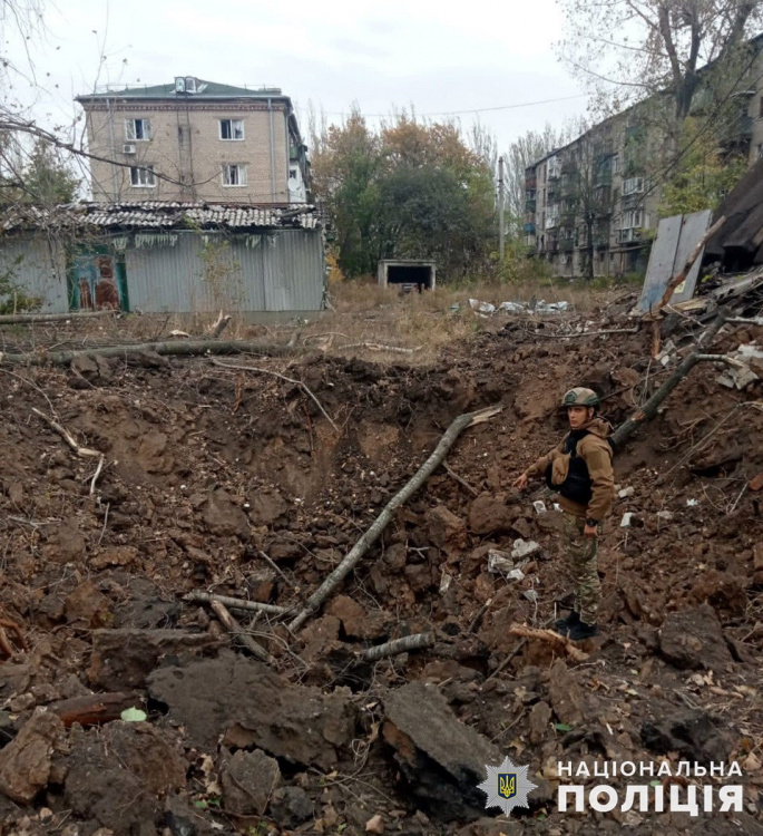 21 жовтня ворог обстріляв 7 населених пунктів Донеччини. Поліція повідомила про наслідки