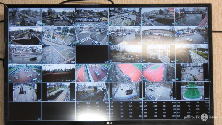 В Покровске устанавливают дополнительные камеры видеонаблюдения