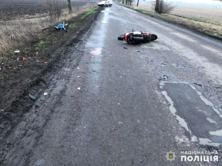 У ДТП під Новогродівкою постраждав водій скутера
