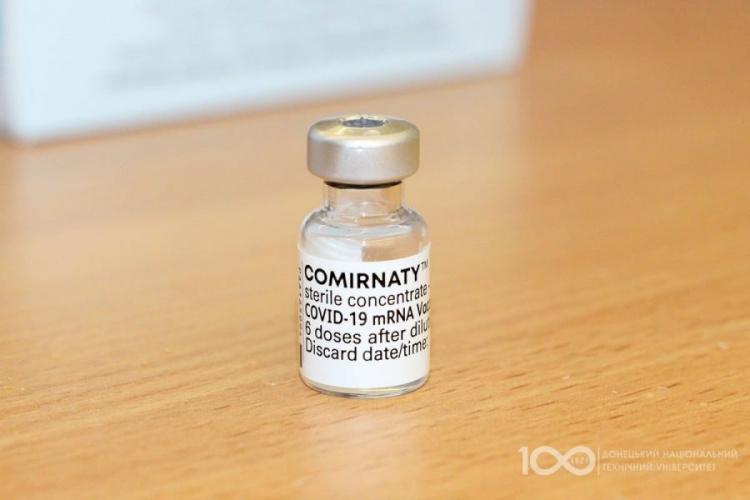 У ДонНТУ вакцинують співробітників проти COVID-19