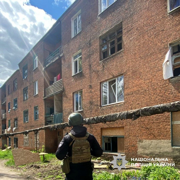 Унаслідок ворожих обстрілів Донеччини 1 травня постраждала людина