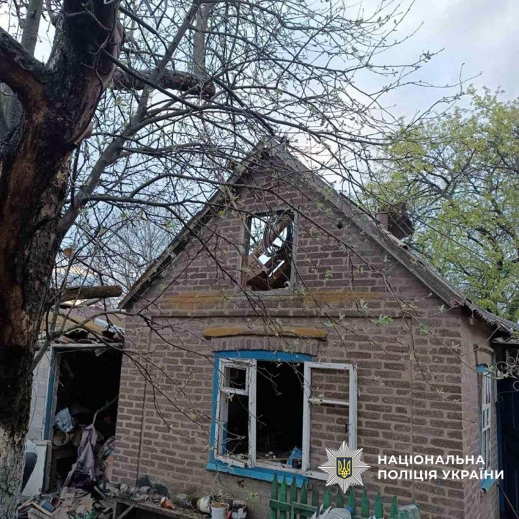 Через російські обстріли Донеччини 24 квітня поранено людину