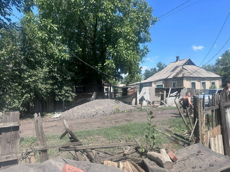 Новогродівка вчергове потрапила під ворожий вогонь