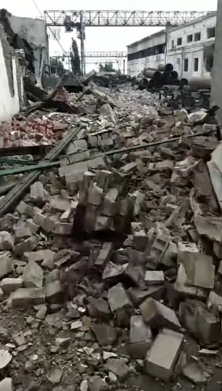 Вчора в Родинському ворог обстріляв житловий сектор та шахту