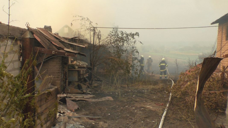 Про пожежу на Луганщині: вогонь пройшов близько 5 тисяч га