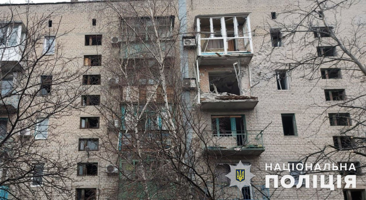 У Мирнограді пошкоджено багатоквартирний будинок внаслідок обстрілу